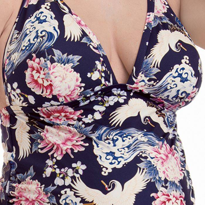 Rosa Faia KAMAKA - Triangel Schwangerschafts-Tankini Doppelcup C/D Fabrikpreis