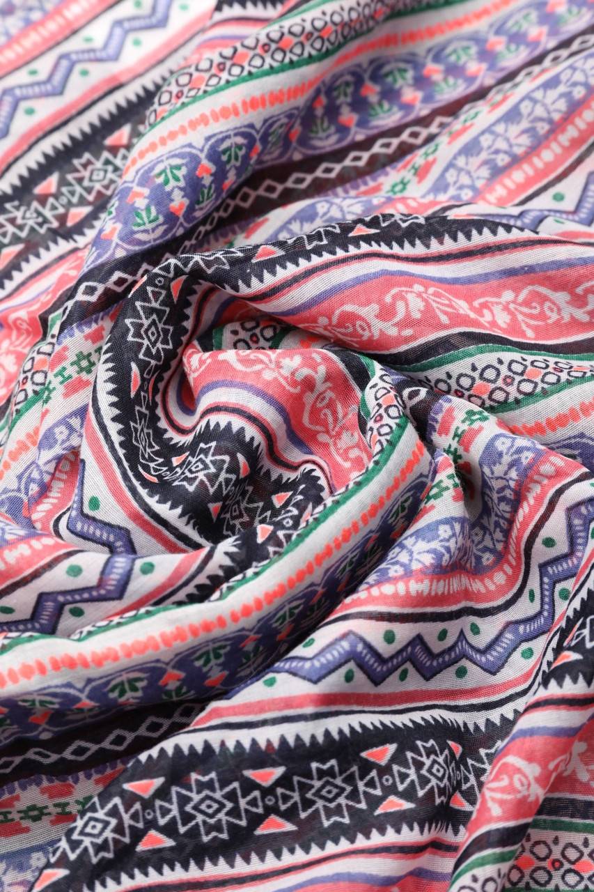 Carou s.Oliver Print-Bluse mit Batwing-Ärmeln Vatertagsangebot