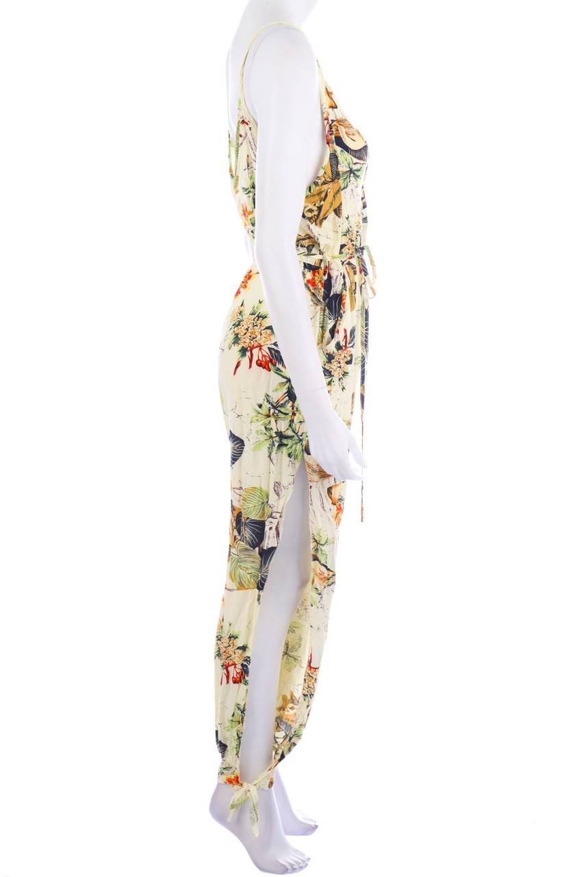 Carou Ohne Label Jumpsuit mit Blumen-Print Neueste Mode