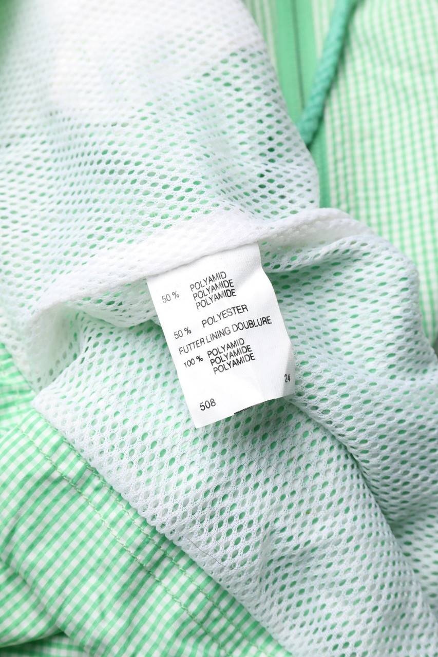 Carou mäser Karo-Regen-Jacke mit Logo-Stickerei Exklusive Angebote