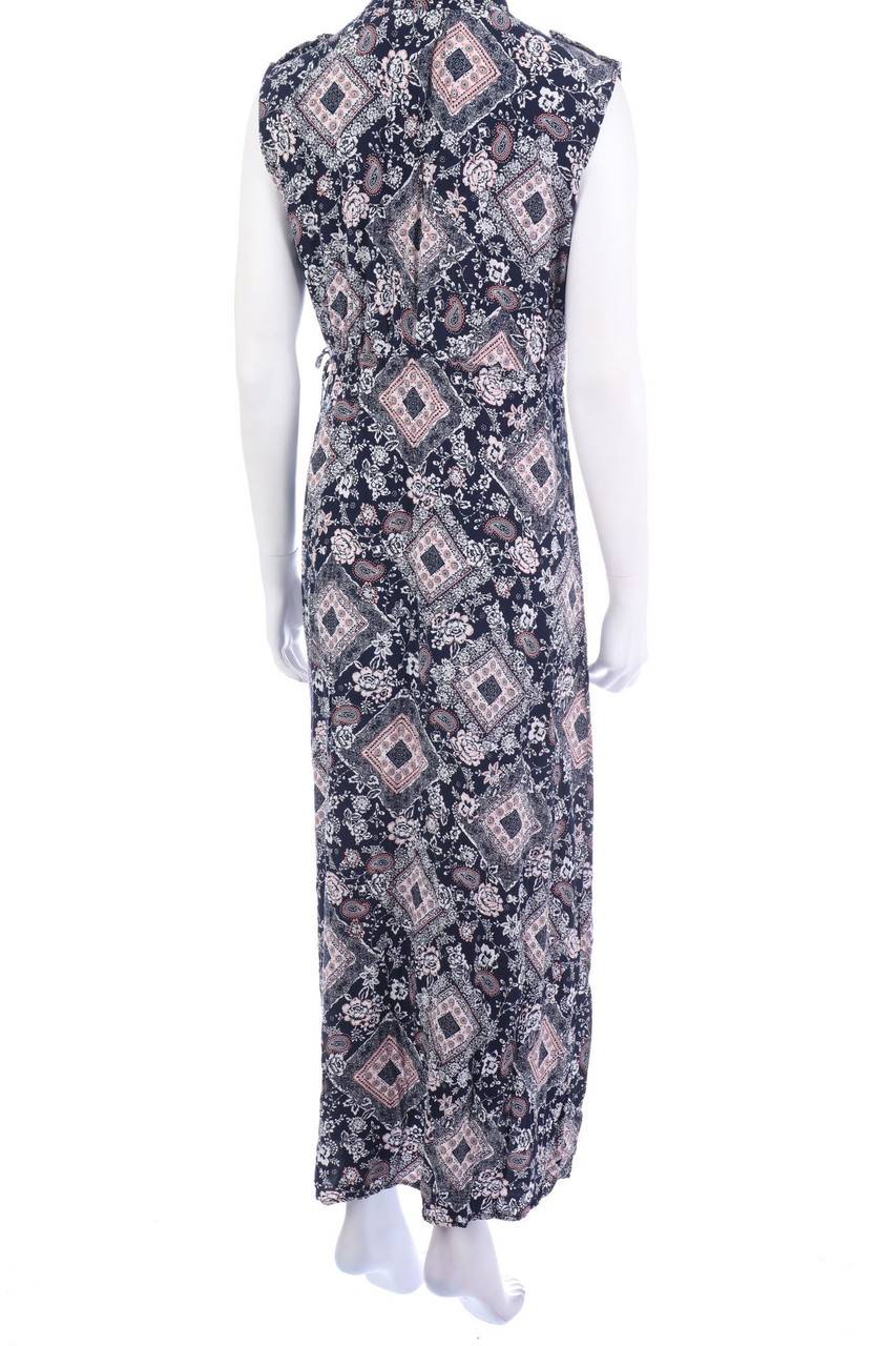 Carou FEE RED Paris Maxi-Kleid mit Blumen-Print Tägliche Deals
