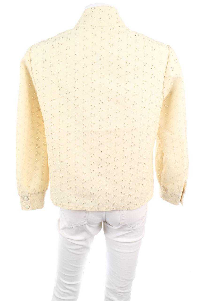 Carou VINTAGE Blazer-Jacke mit Lochspitze Wochenangebot