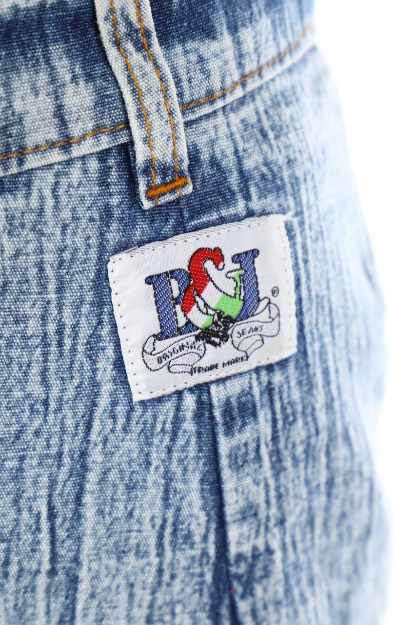 Carou VINTAGE Used Look-Jeansrock Nur für heute