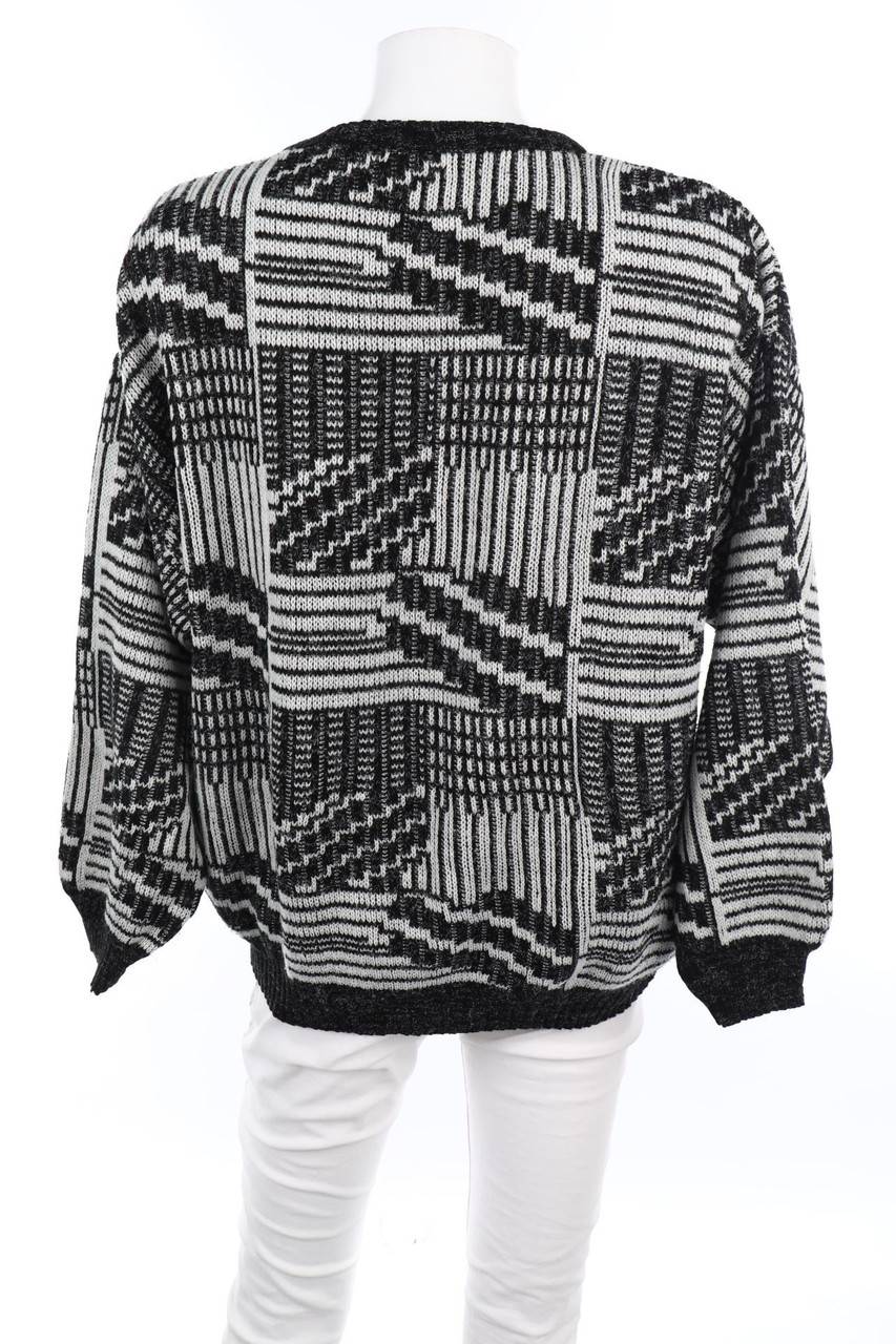 Carou VINTAGE Strick-Pullover mit Muster Vierteljährliche Förderung