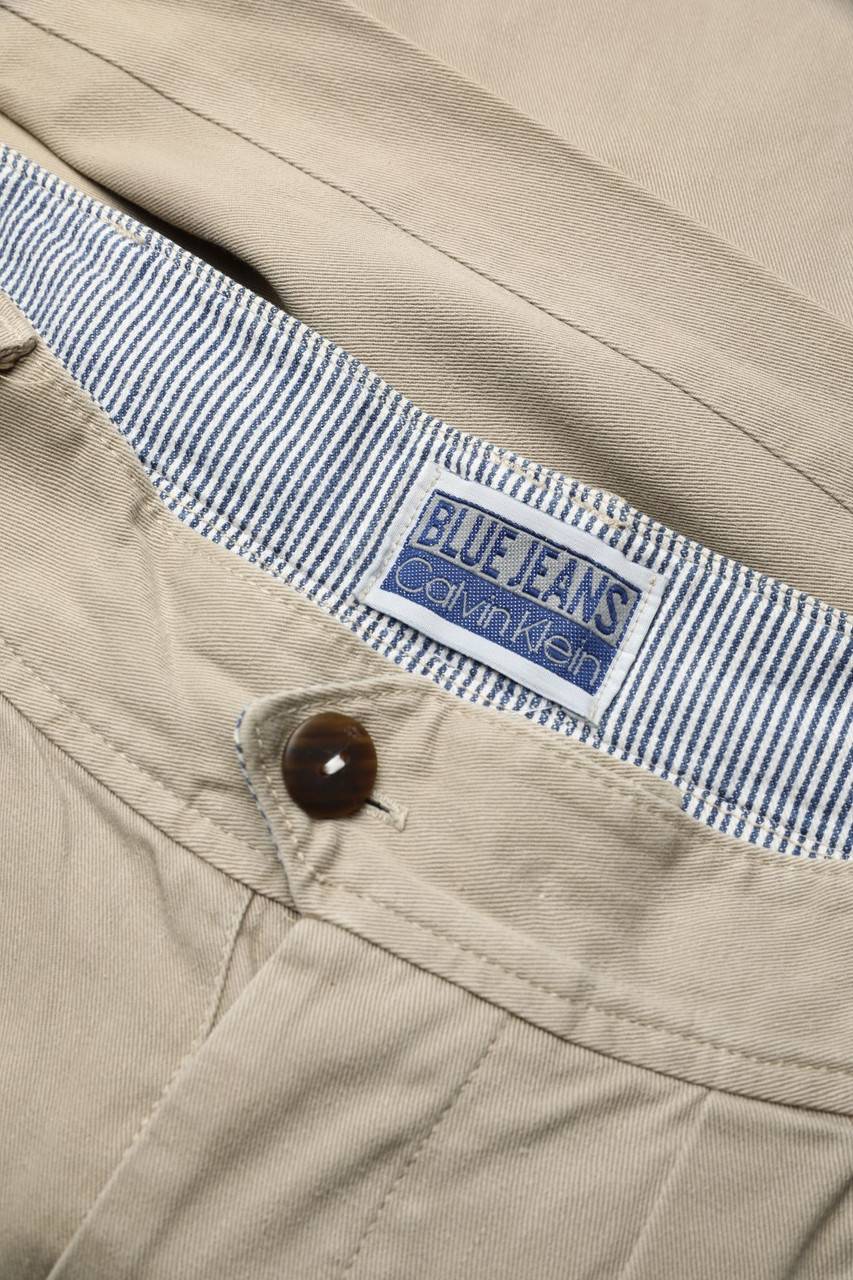 Carou Calvin Klein Vintage-Bundfaltenhose Super Rabatt