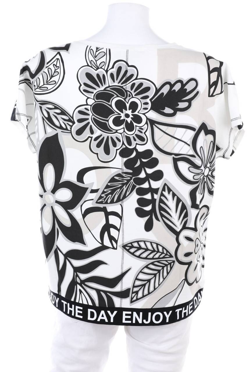 Carou monari Sweatshirt mit Blumen-Print zollfrei