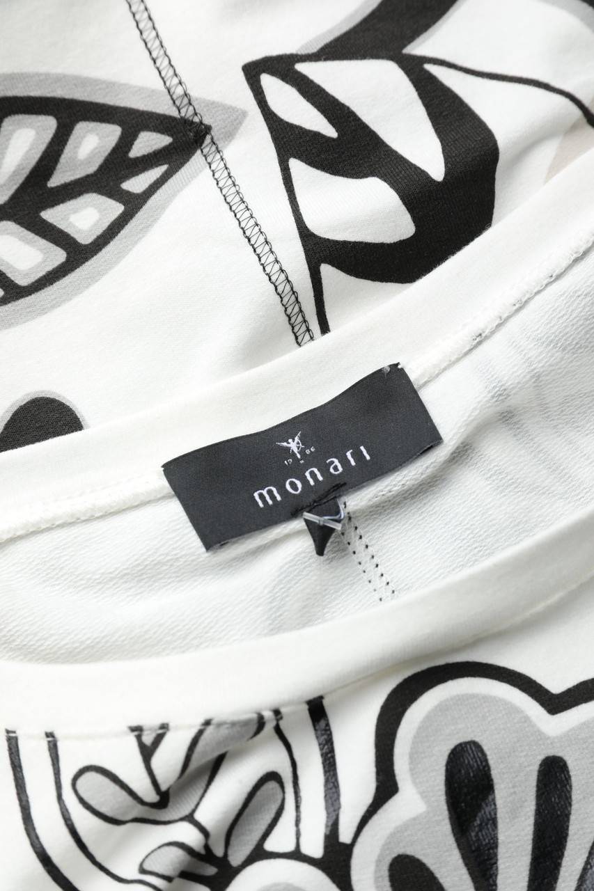 Carou monari Sweatshirt mit Blumen-Print zollfrei