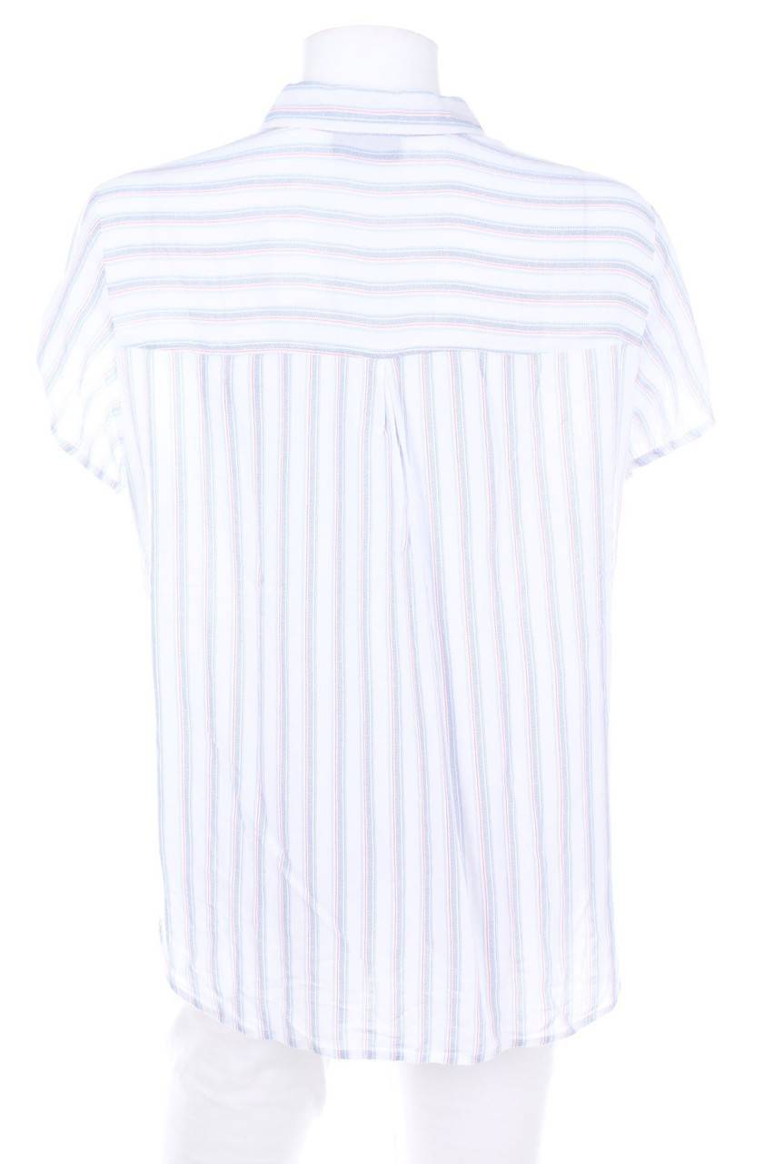 Carou Yessica by C&A Hemd-Bluse mit kurzem Ärmel zum Knoten Exklusive Angebote