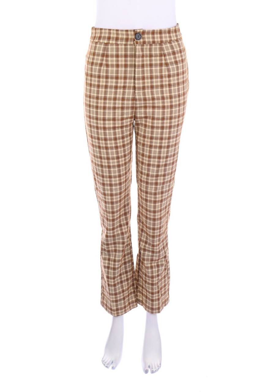 Carou SHEIN Hose mit Karo-Muster