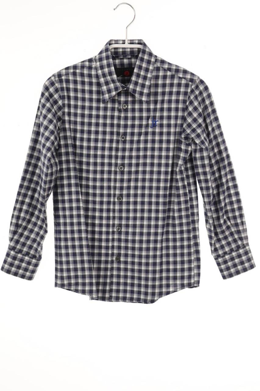 Carou RICHMOND JR Karo-Hemd mit Print