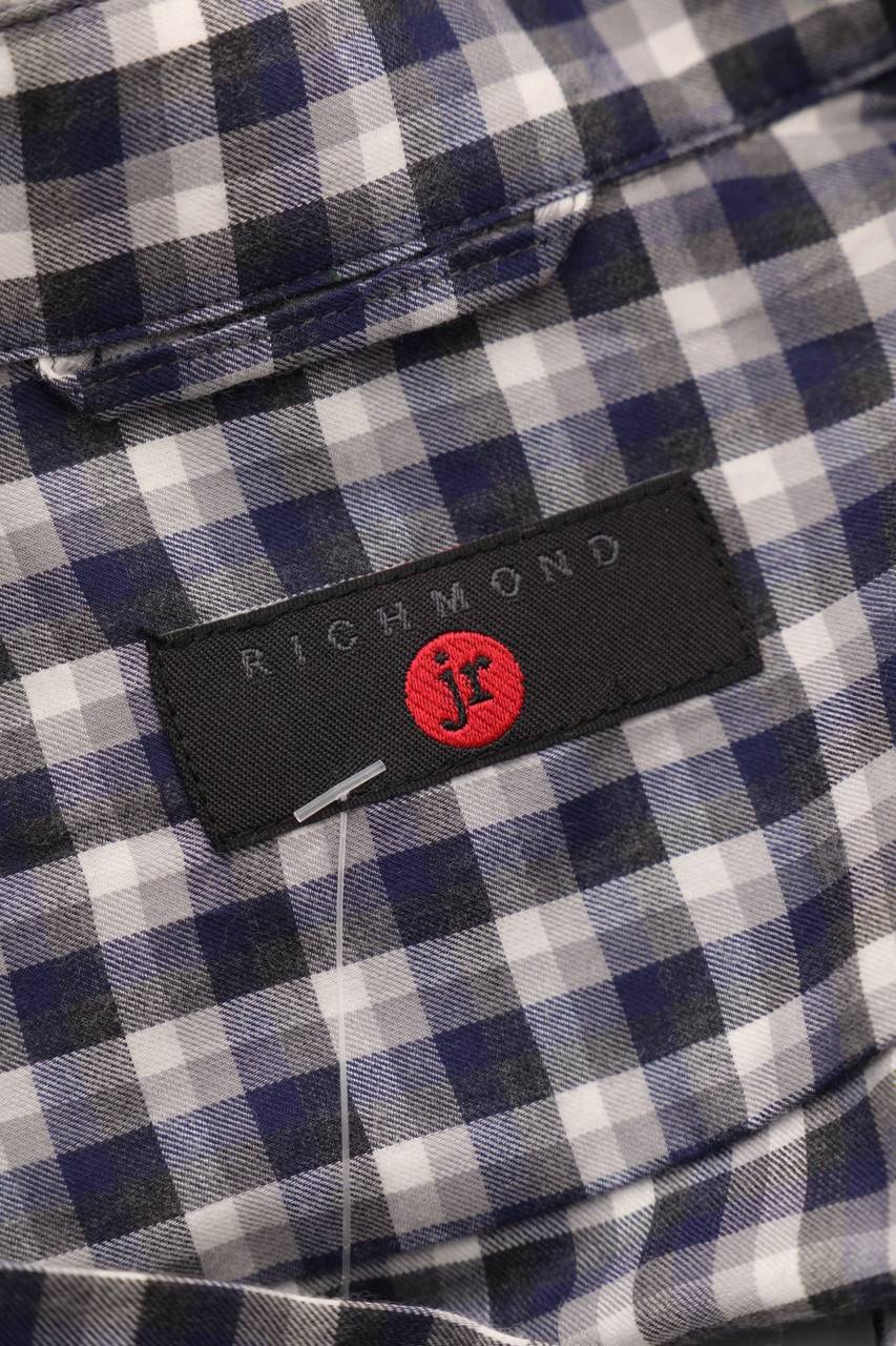 Carou RICHMOND JR Karo-Hemd mit Print Kostenloser Versand international