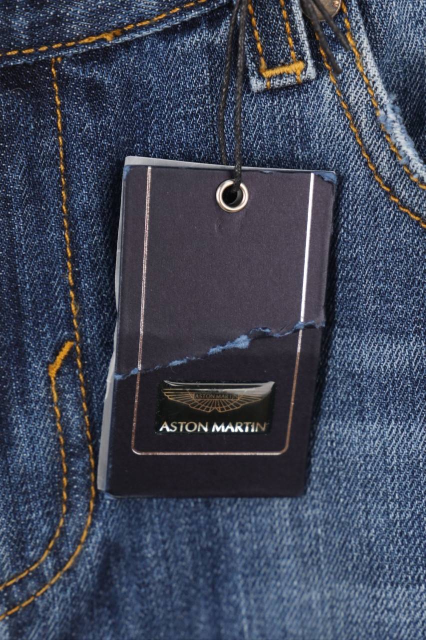 Carou Aston Martin distressed Jeans Fabrikverkauf