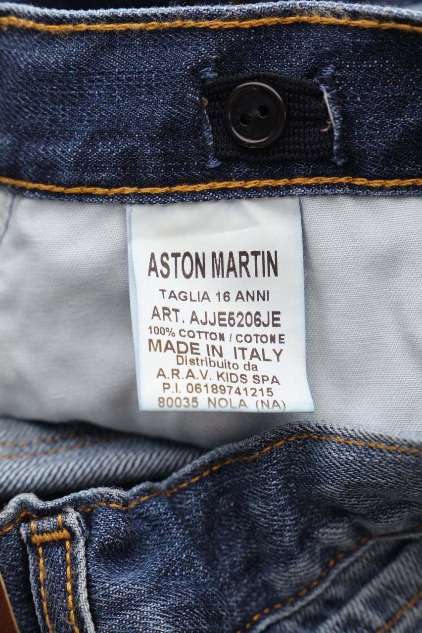 Carou Aston Martin distressed Jeans Fabrikverkauf