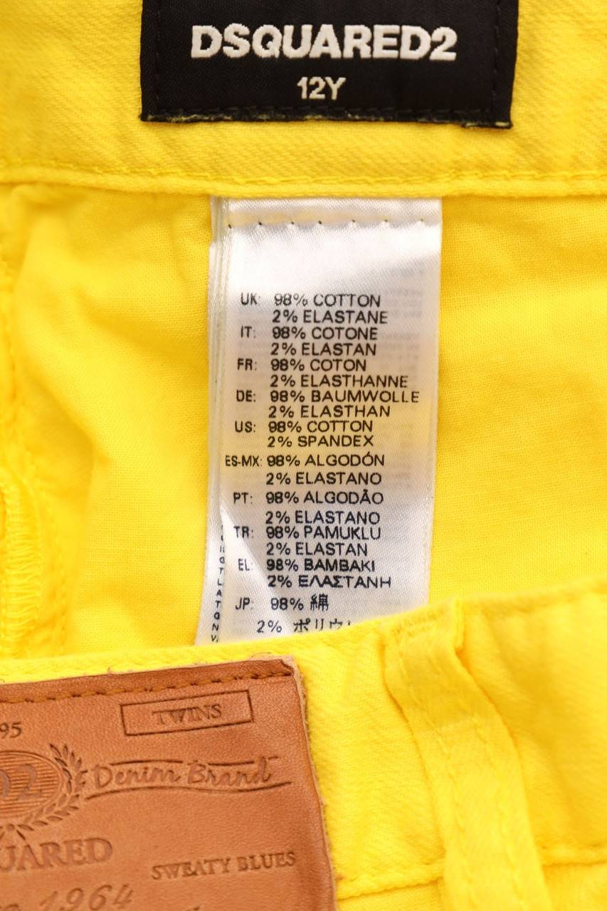 Carou DSQUARED² Jeans mit Logo-Patch Kostenloser Versand