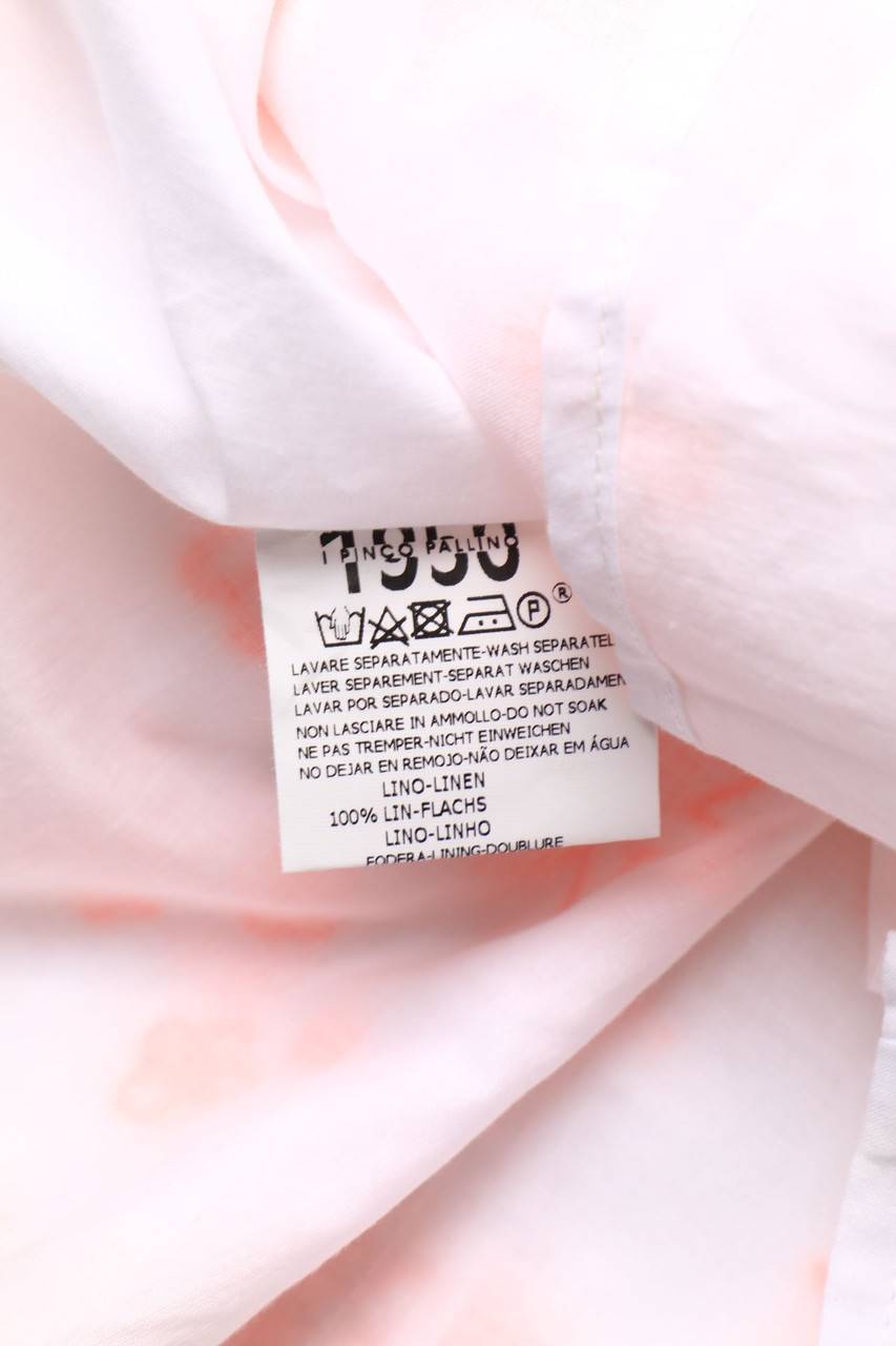 Carou I PINCO PALLINO Leinen-Bluse mit Stickereien Saisonschlussverkauf