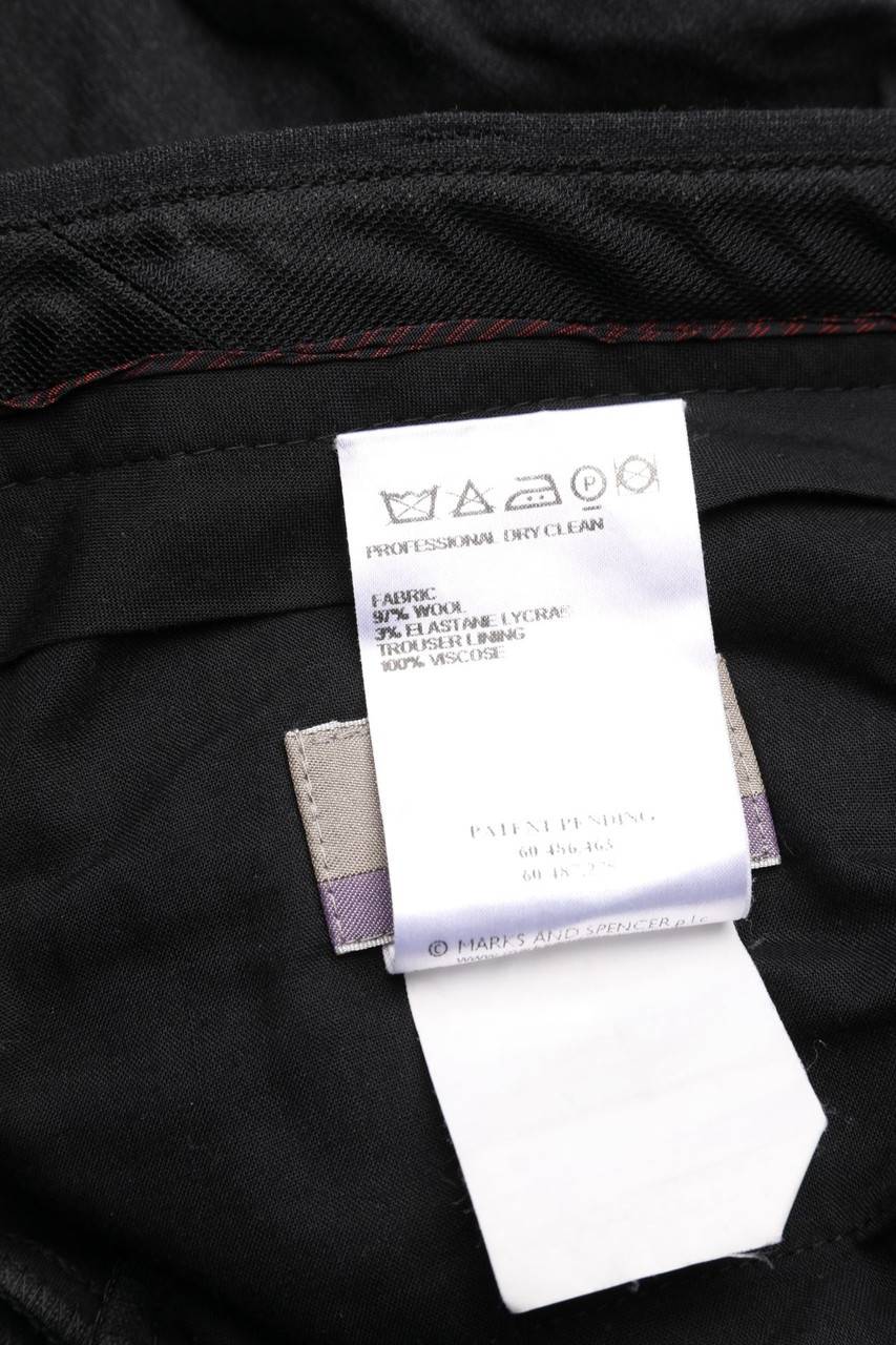 Carou MARKS & SPENCER Bundfalten-Hose aus Woll-Mix Jubiläumsangebot