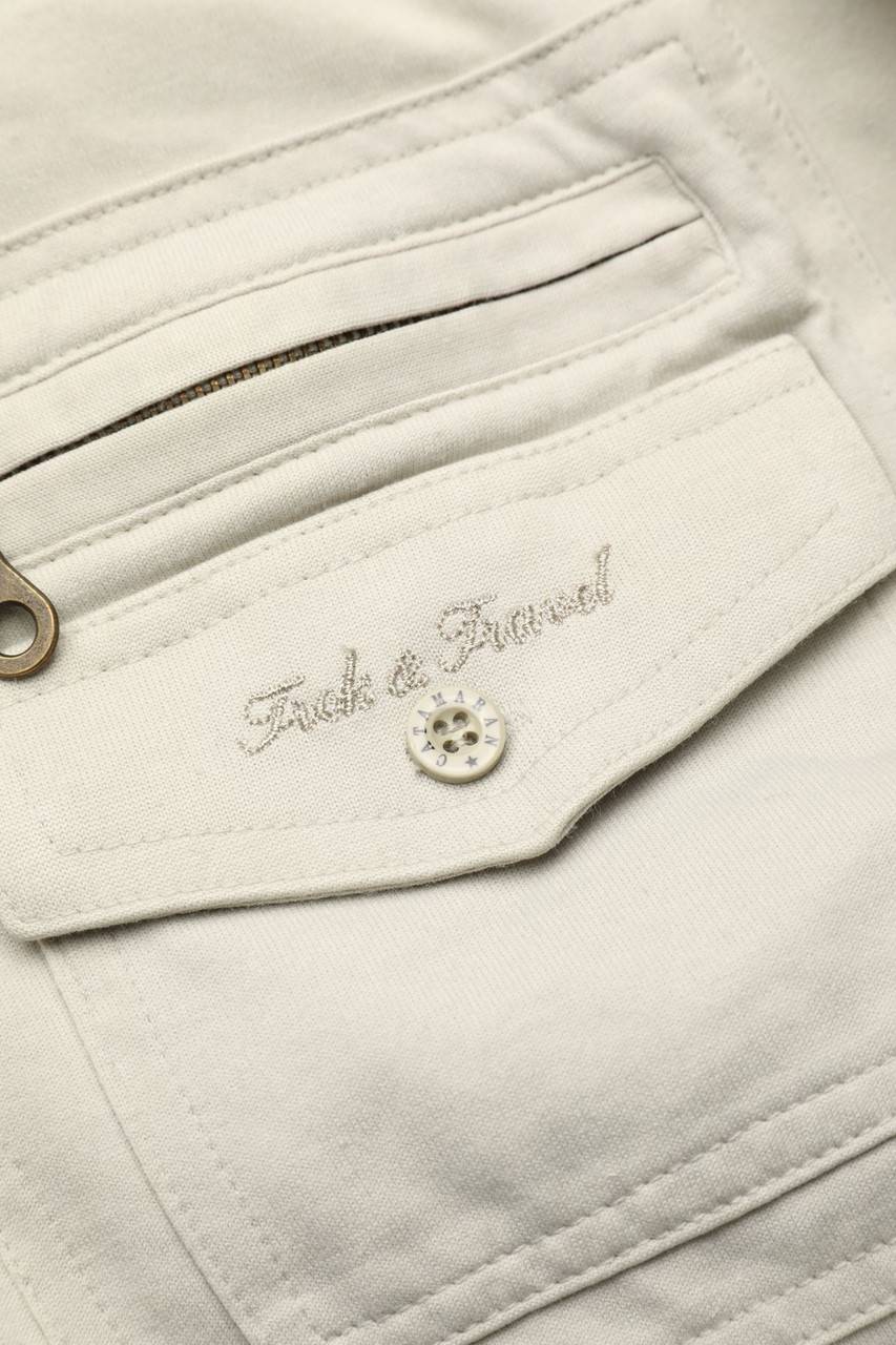 Carou Catamaran Poloshirt im Safari-Stil Lagerräumung