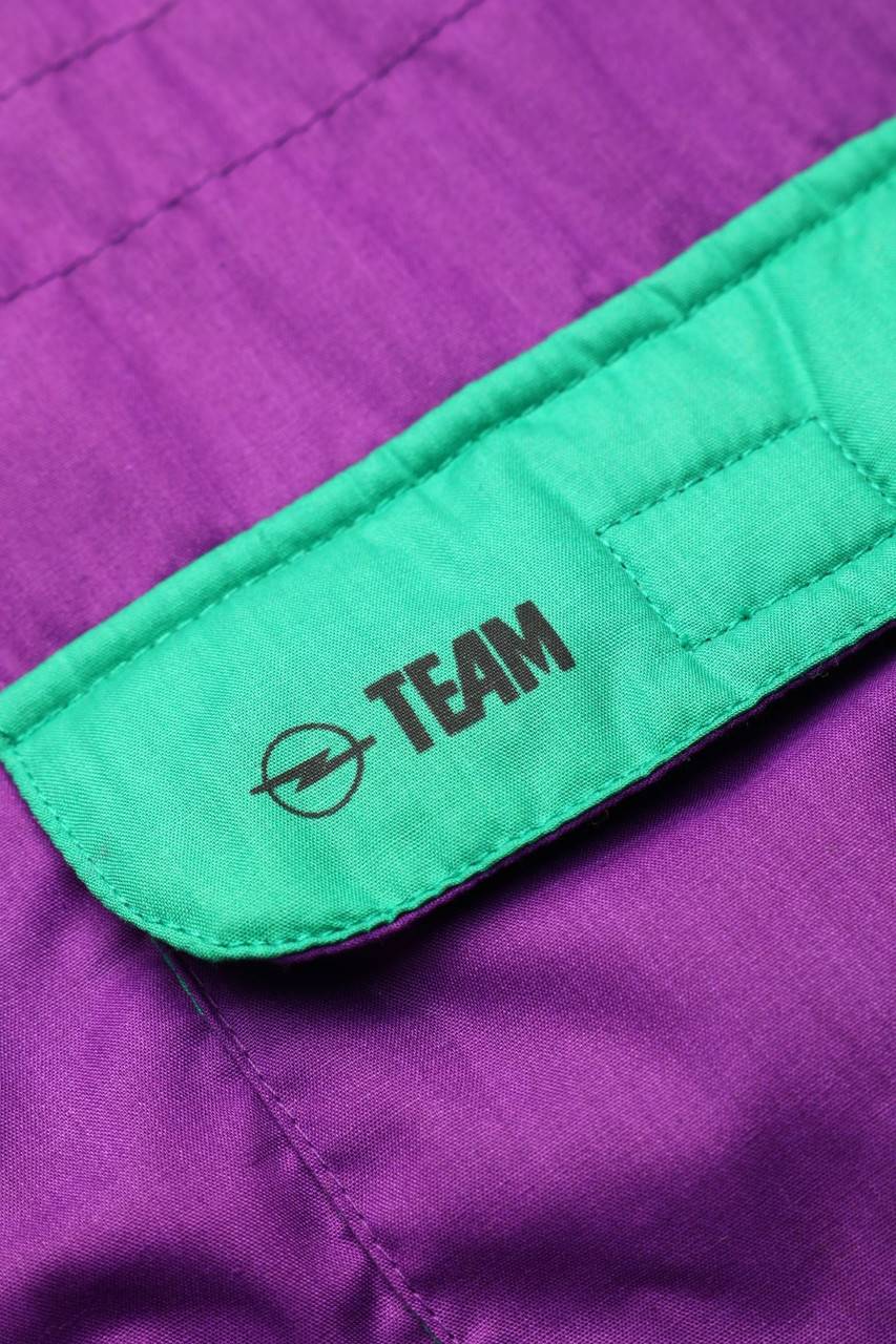 Carou VINTAGE Colour Blocking-wattierte Weste Räumungsverkauf