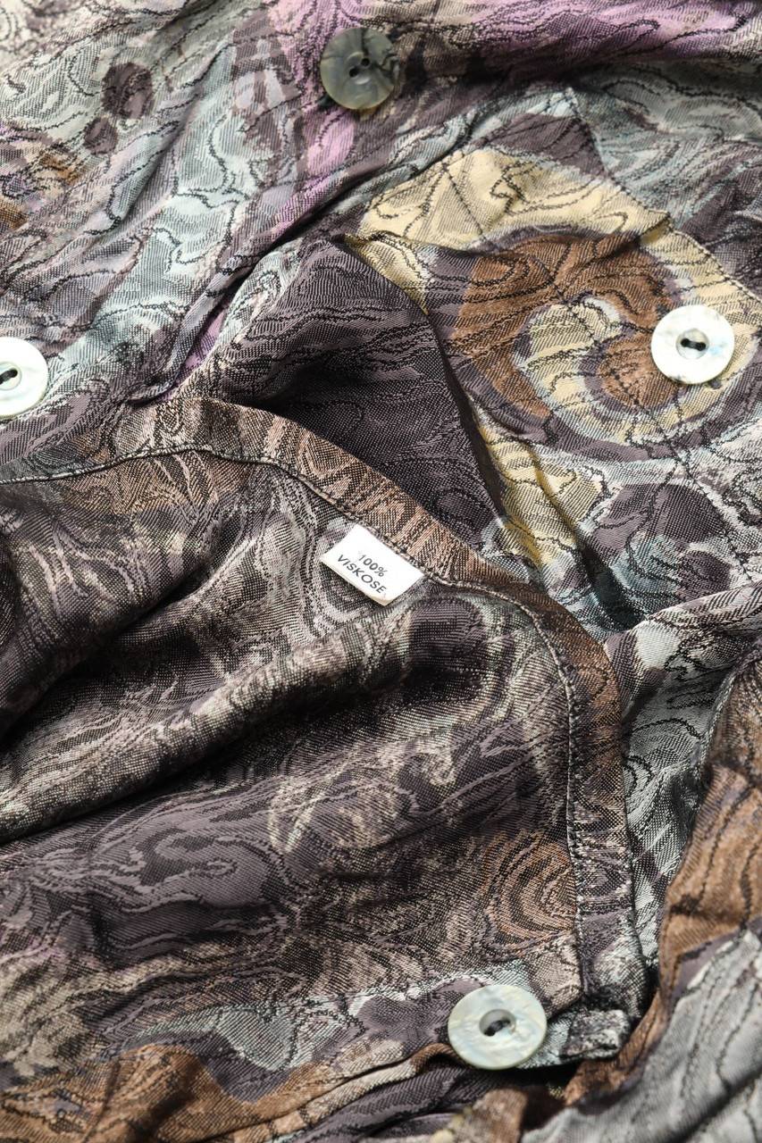 Carou SIGNUM Vintage-Hemd mit Paisley-Print aus Viskose Sonderangebote
