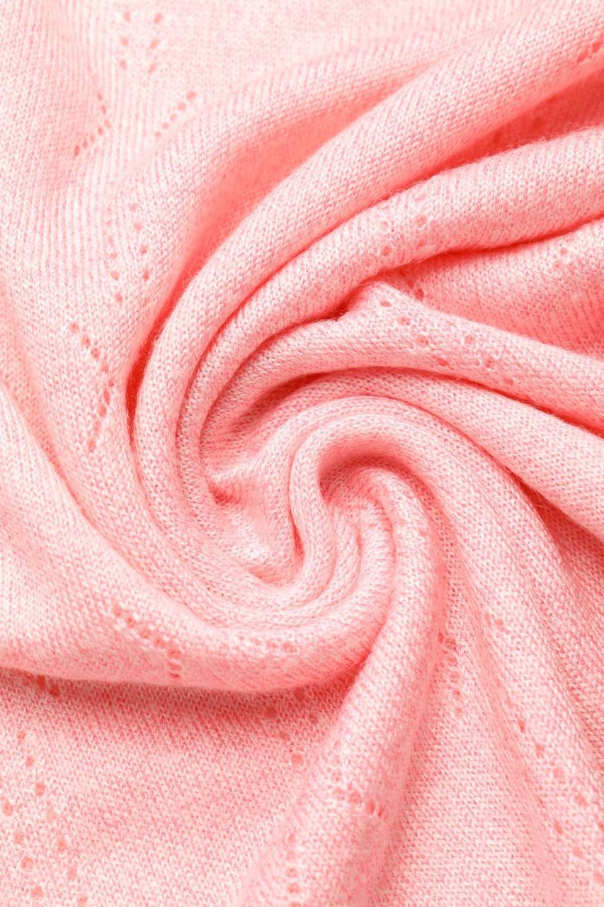 Carou VINTAGE Strick-Pullover mit Lochstrick-Details VIP-Rabatte