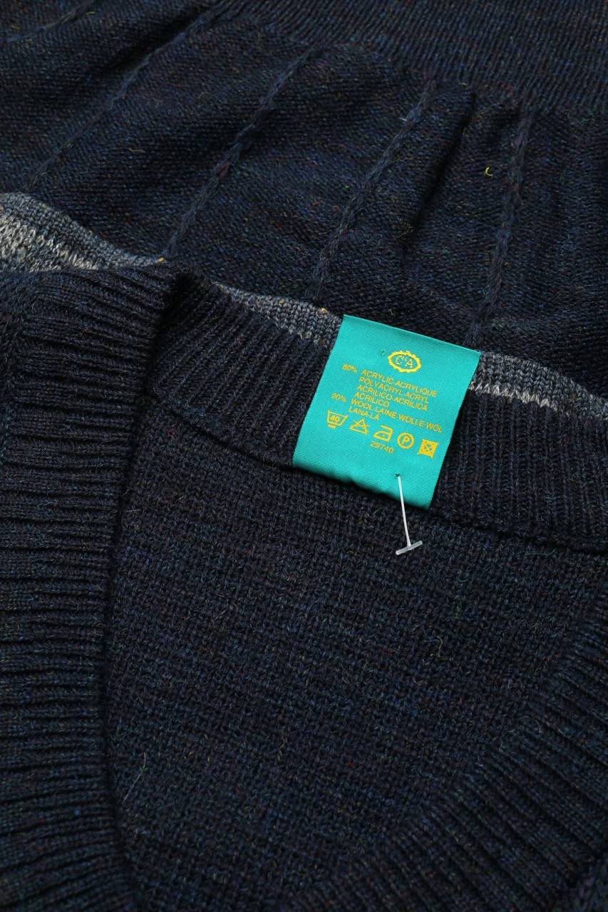 Carou C&A Vintage-Pullunder mit Muster Tiefpreis