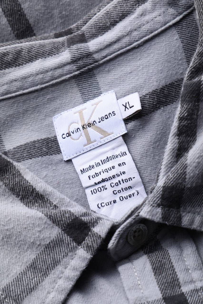 Carou Calvin Klein kariertes Hemd Neueste Stile