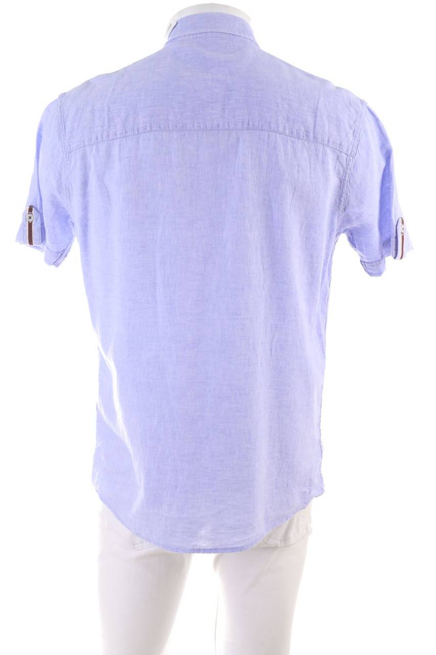 Carou SECONDHAND Kurzarm-Hemd Casual uni Im Verkauf