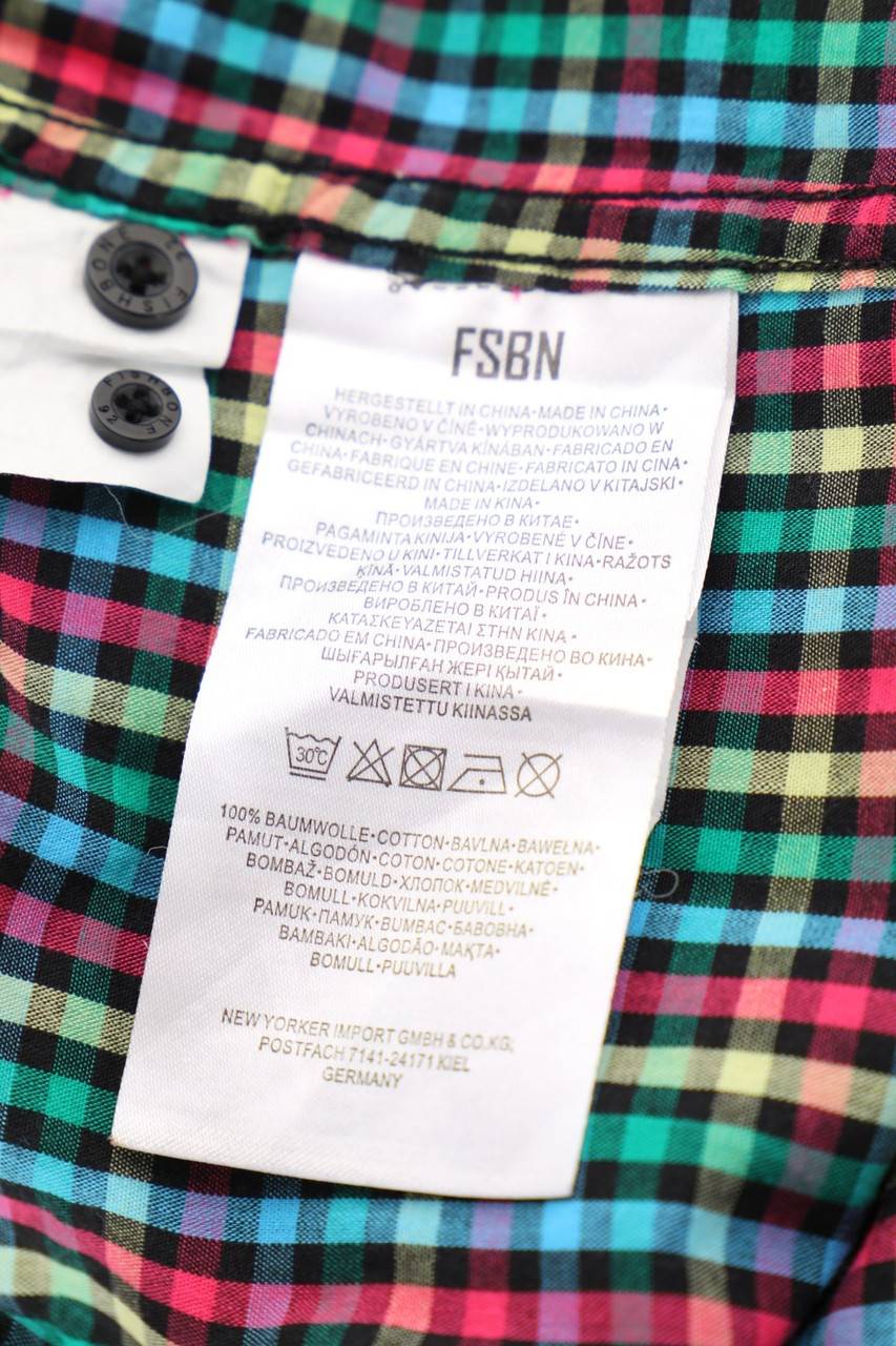 Carou FSBN Kurzarm-Hemd mit Karo-Muster Auslauf