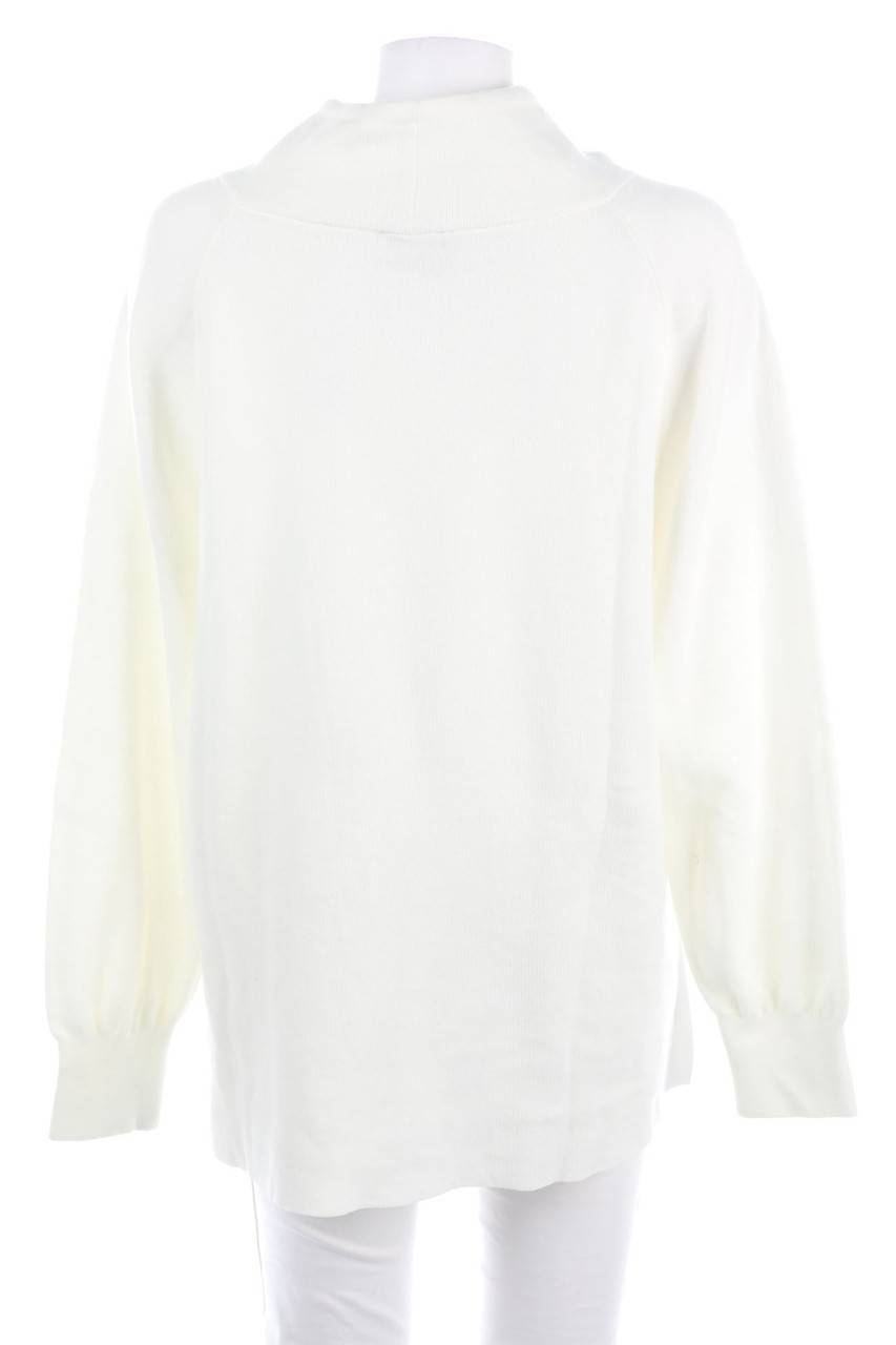 Carou monari Baumwoll-Pullover mit Strass-Steinen Exklusive Angebote