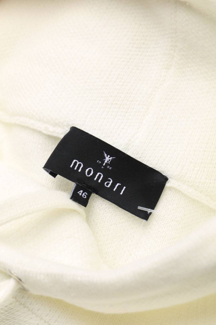 Carou monari Baumwoll-Pullover mit Strass-Steinen Exklusive Angebote