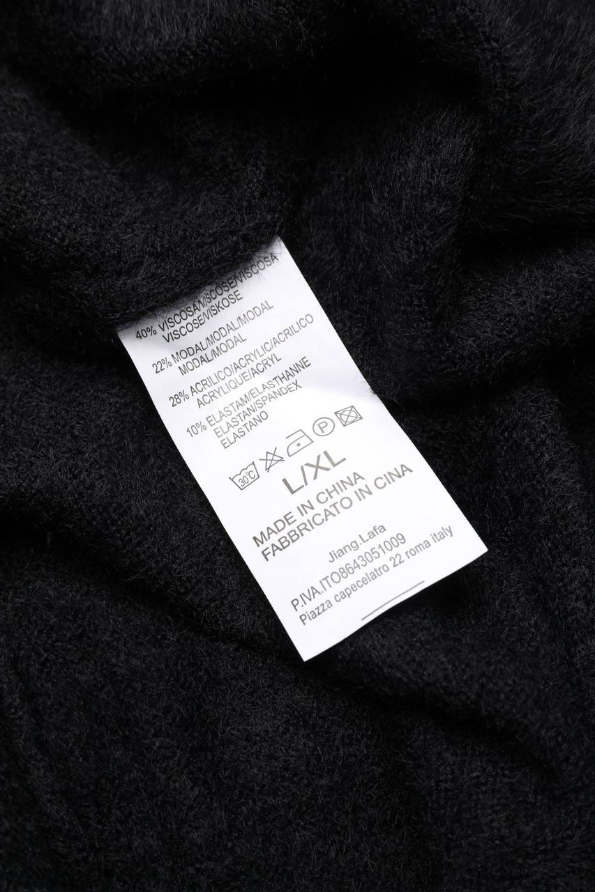 Carou Ohne Label Strickkleid mit Rollkragen Saisonale Angebote