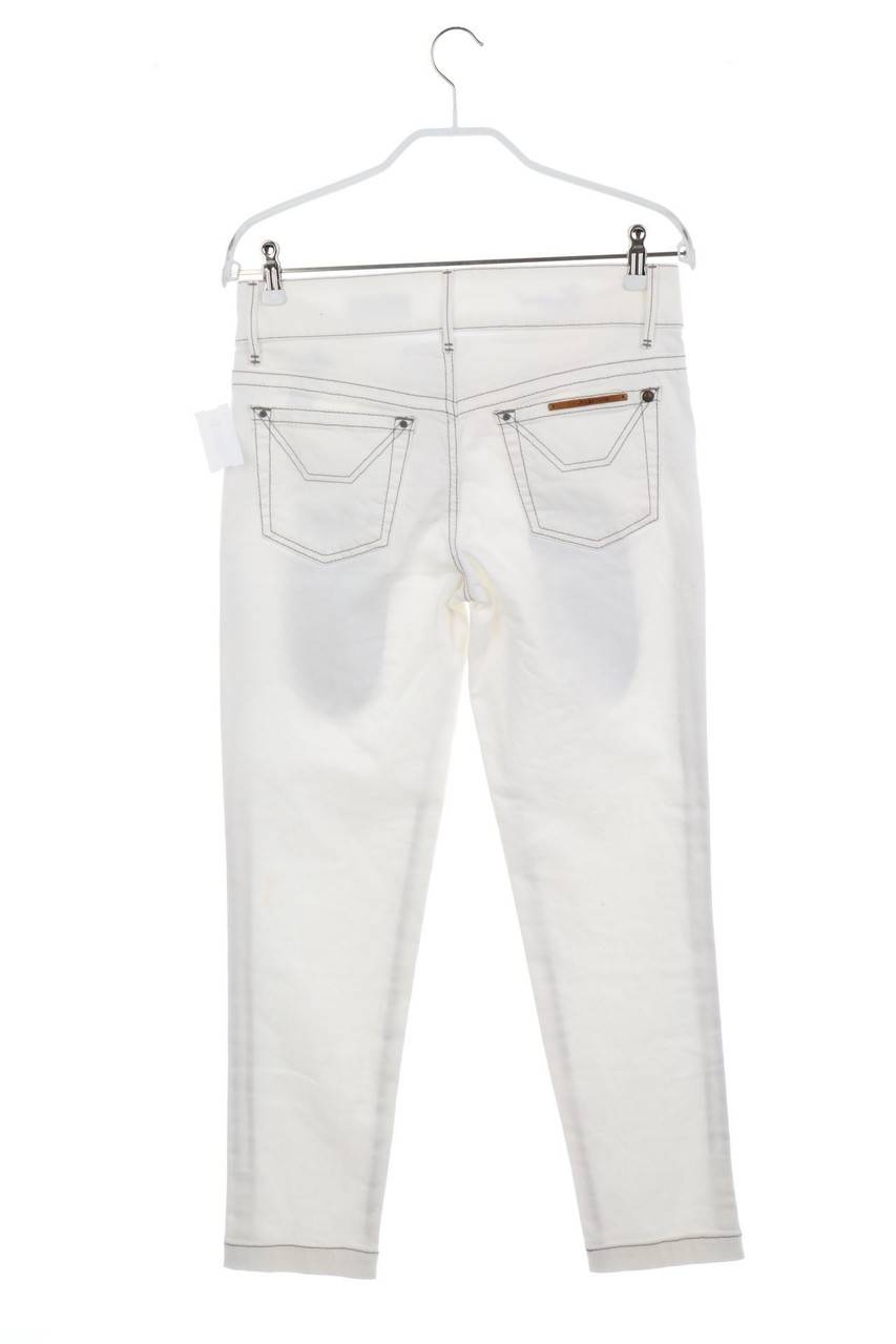 Carou Jeckerson Skinny-Jeans mit Kunstleder-Details Nur für heute