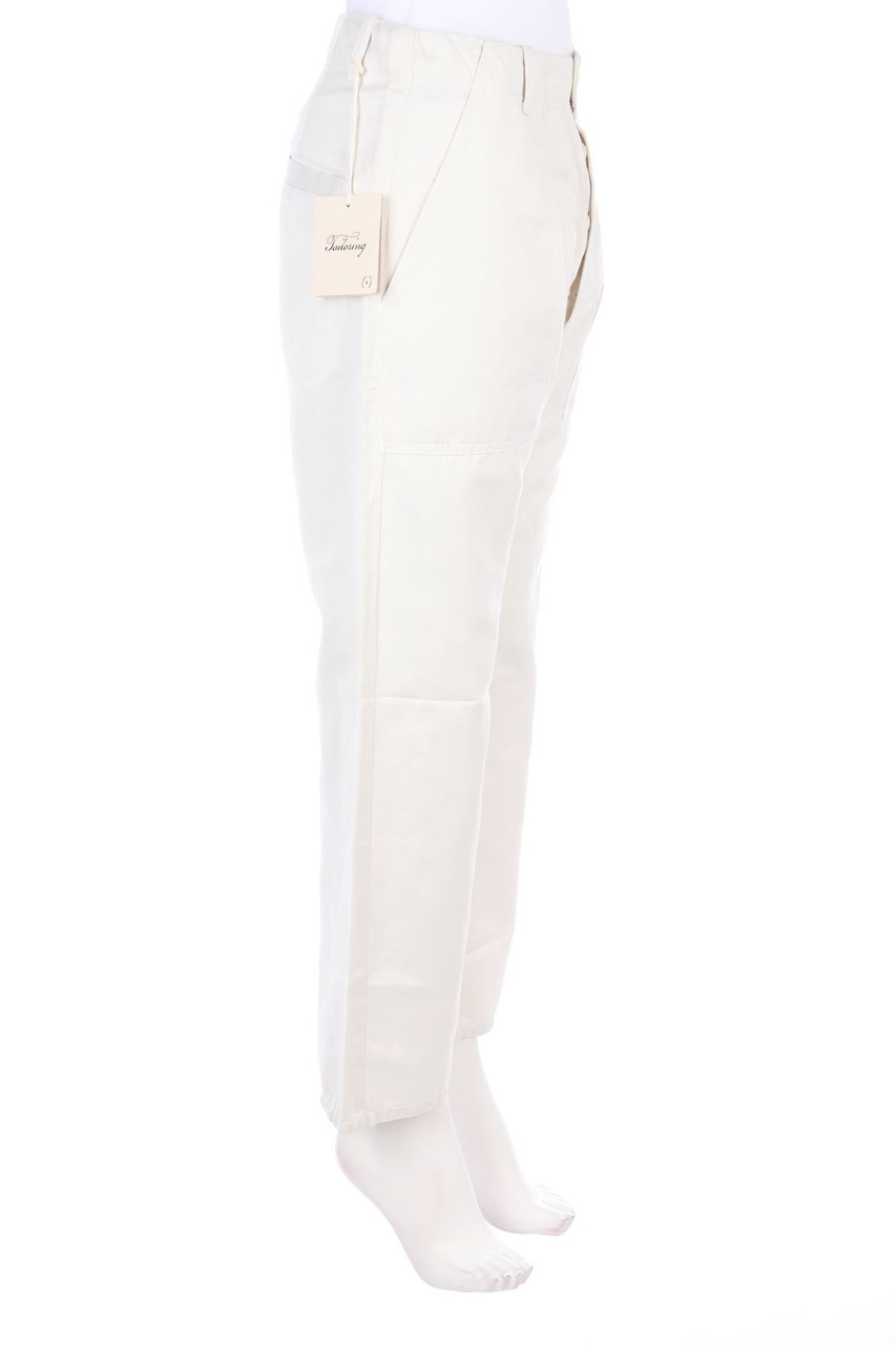 Carou (+)people Hose aus Leinen-Mix 50% Rabatt mit kostenlosem Versand
