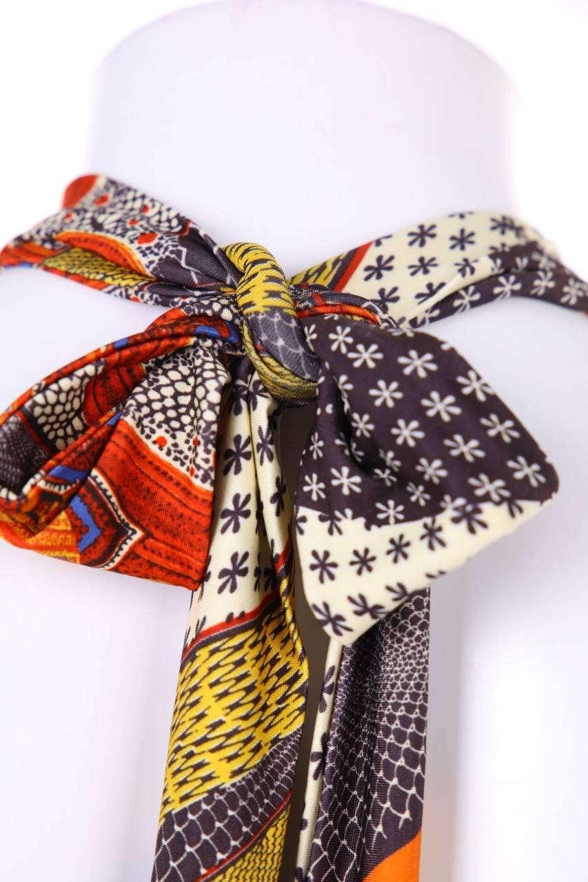 Carou ashley brooke Neckholder-Top mit Ethno-Print zollfrei