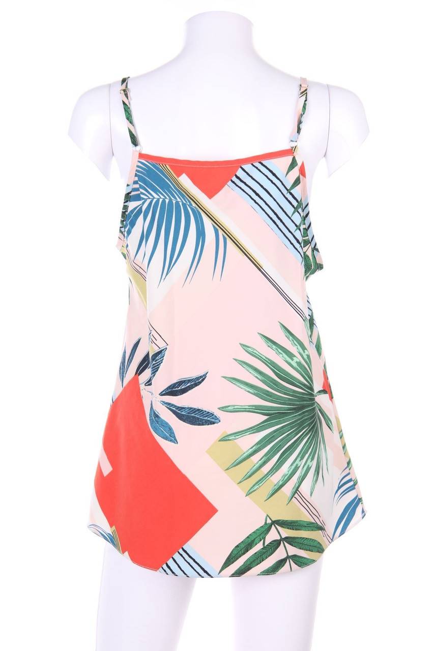 Carou Ohne Label Top mit Tropical Print Online