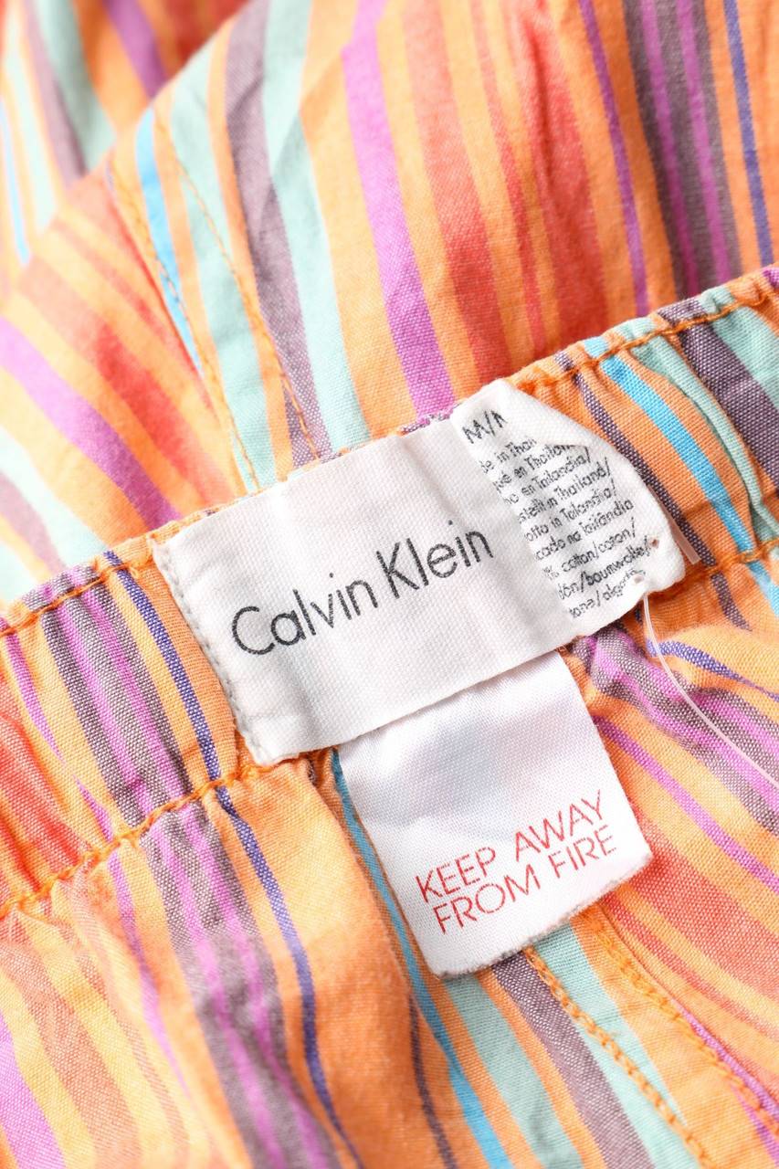 Carou Calvin Klein Streifen-Hose mit Logo-Print Angebote