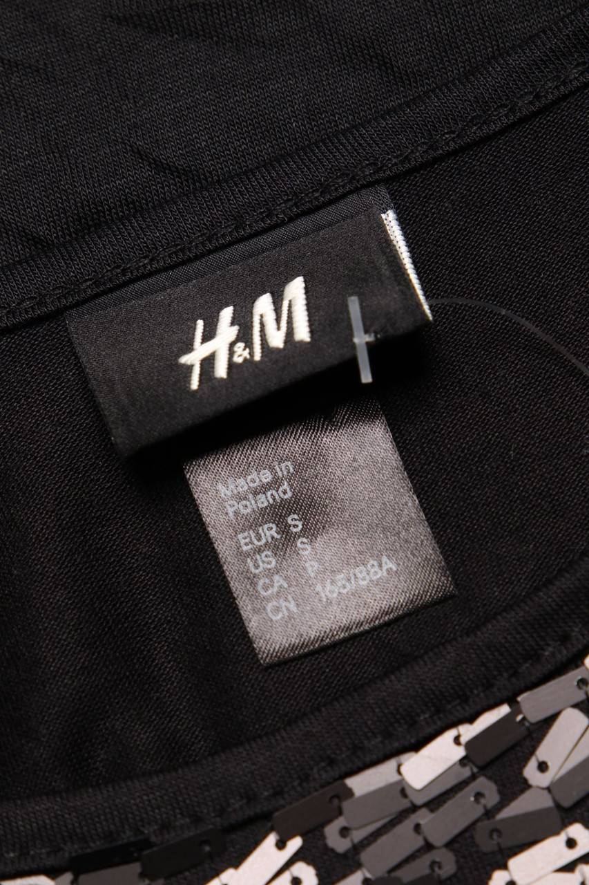 Carou H&M Party-Top mit Pailletten Preisnachlass