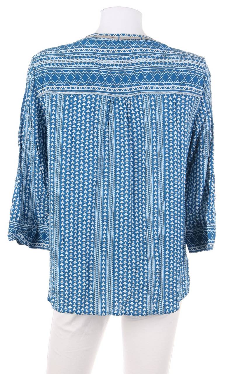 Carou CECIL Bluse mit geometrischem Muster aus Viskose Lagerräumung