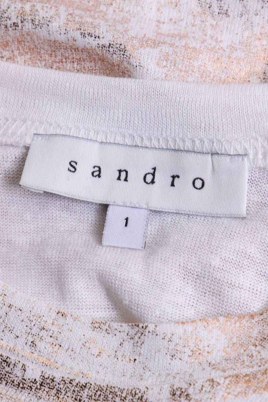 Carou sandro Top mit Metallic-Effekt Zeitlich begrenztes Angebot