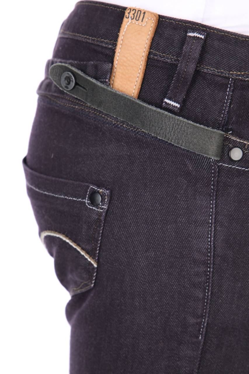 Carou G-STAR RAW Dark Denim Skinny-Jeans Räumungsverkauf