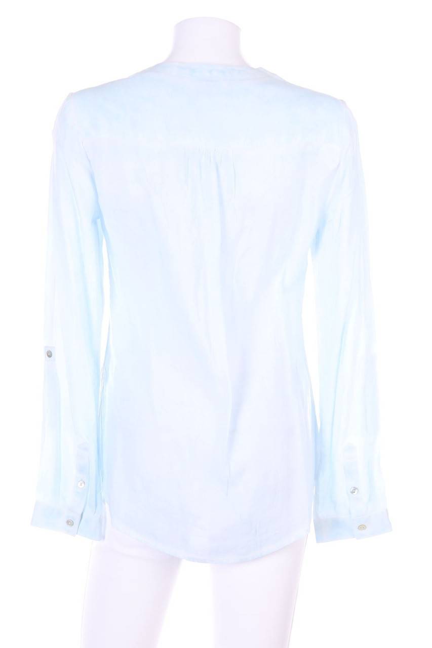 Carou Ohne Label Garment Dyed-Bluse mit Roll-up-Manschette Tägliche Deals