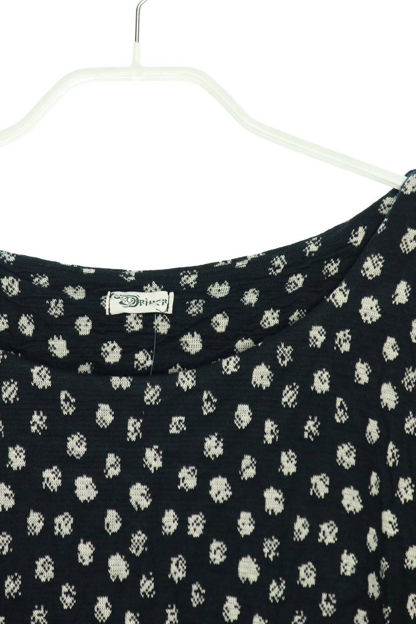 Carou Driver Strickkleid mit Kunstleder-Details Super Sparpreis