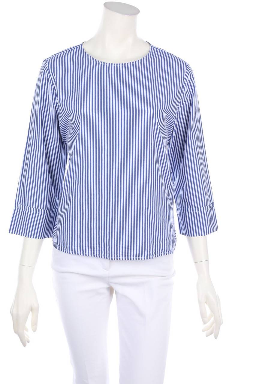 Carou OPUS Streifen-Bluse mit 3/4-Ärmel Zeitbegrenzte Promotion