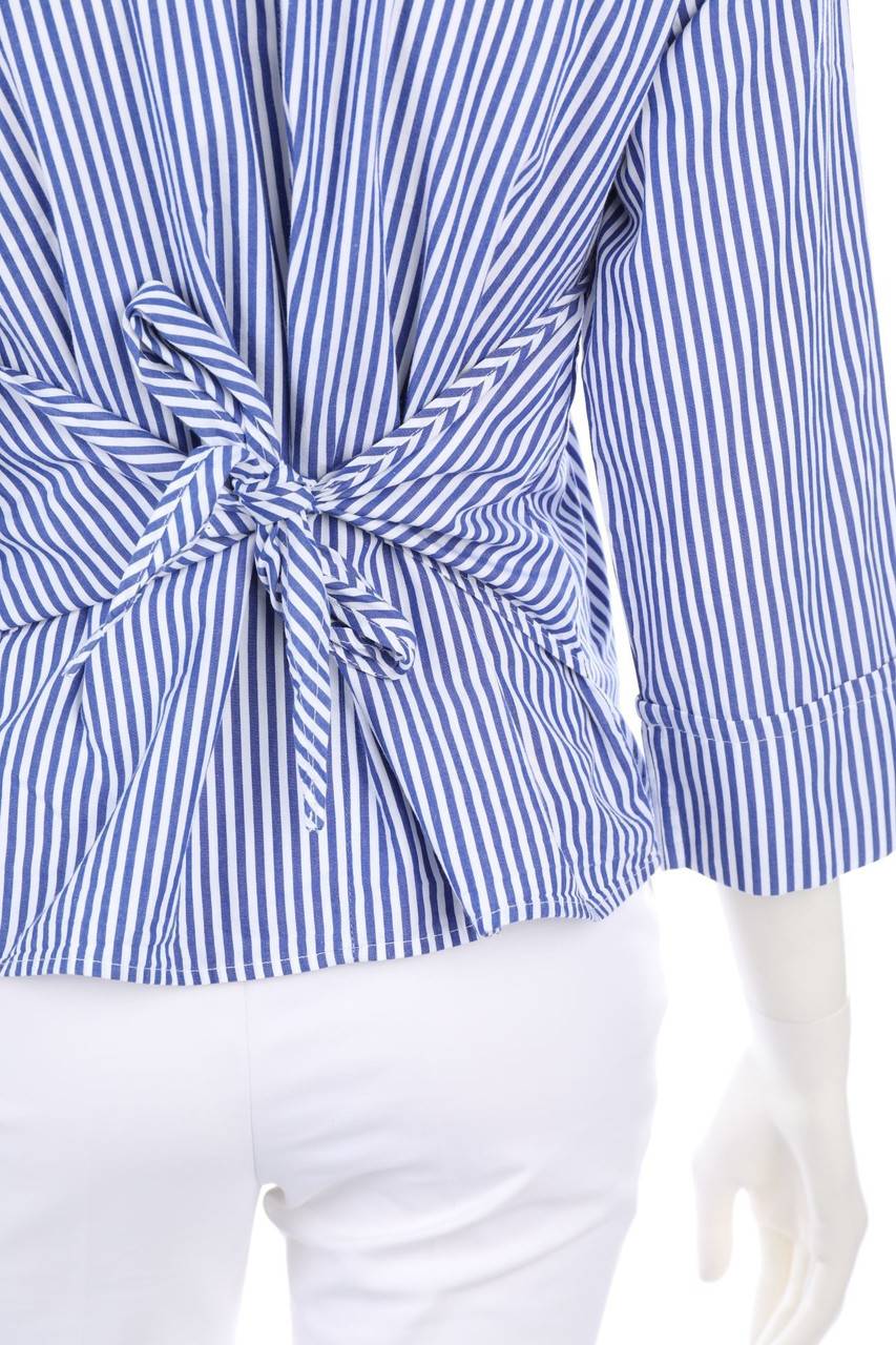 Carou OPUS Streifen-Bluse mit 3/4-Ärmel Zeitbegrenzte Promotion