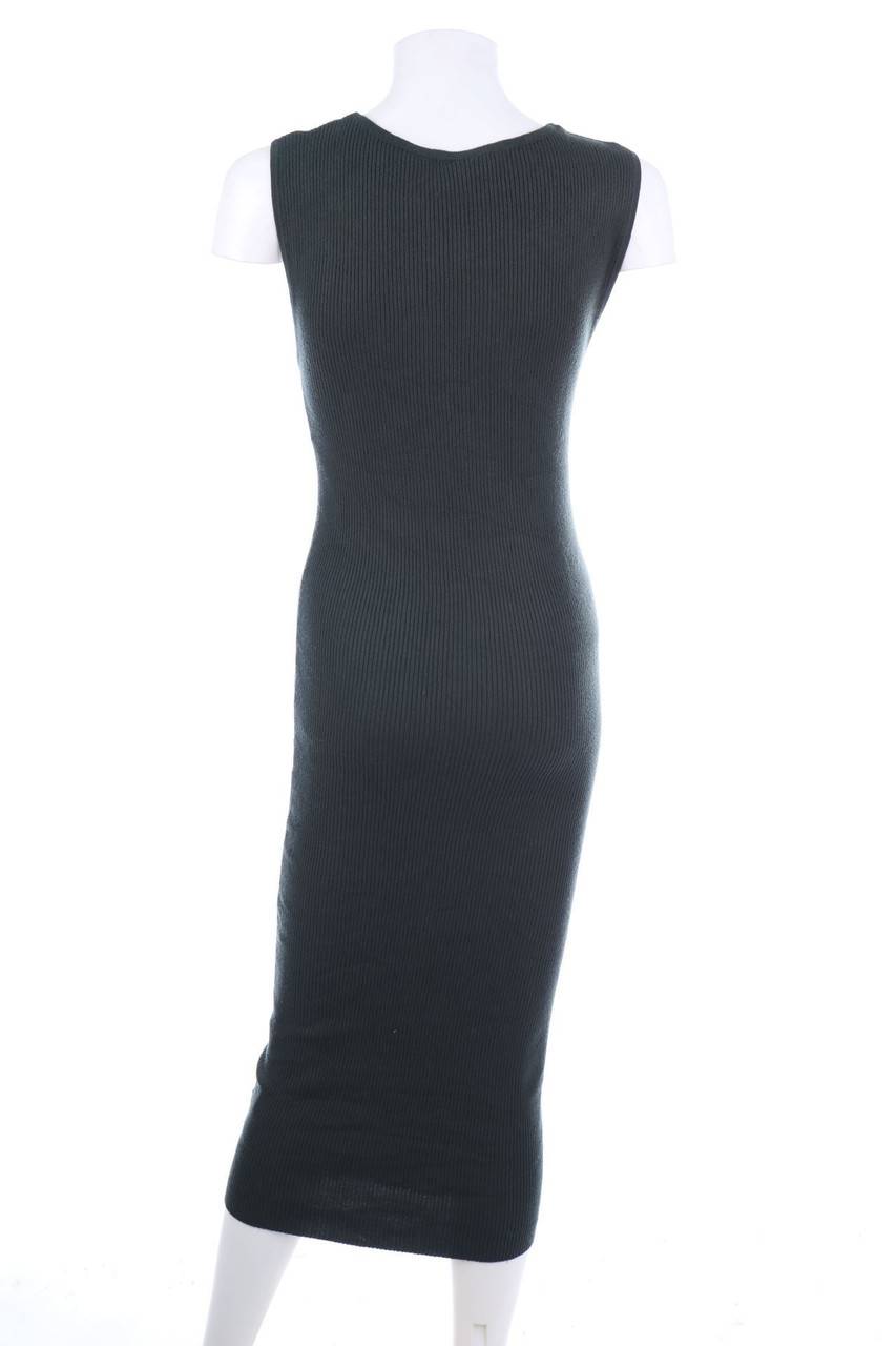 Carou zebra Midikleid aus Viskose-Mix Sonderangebot der Fabrik
