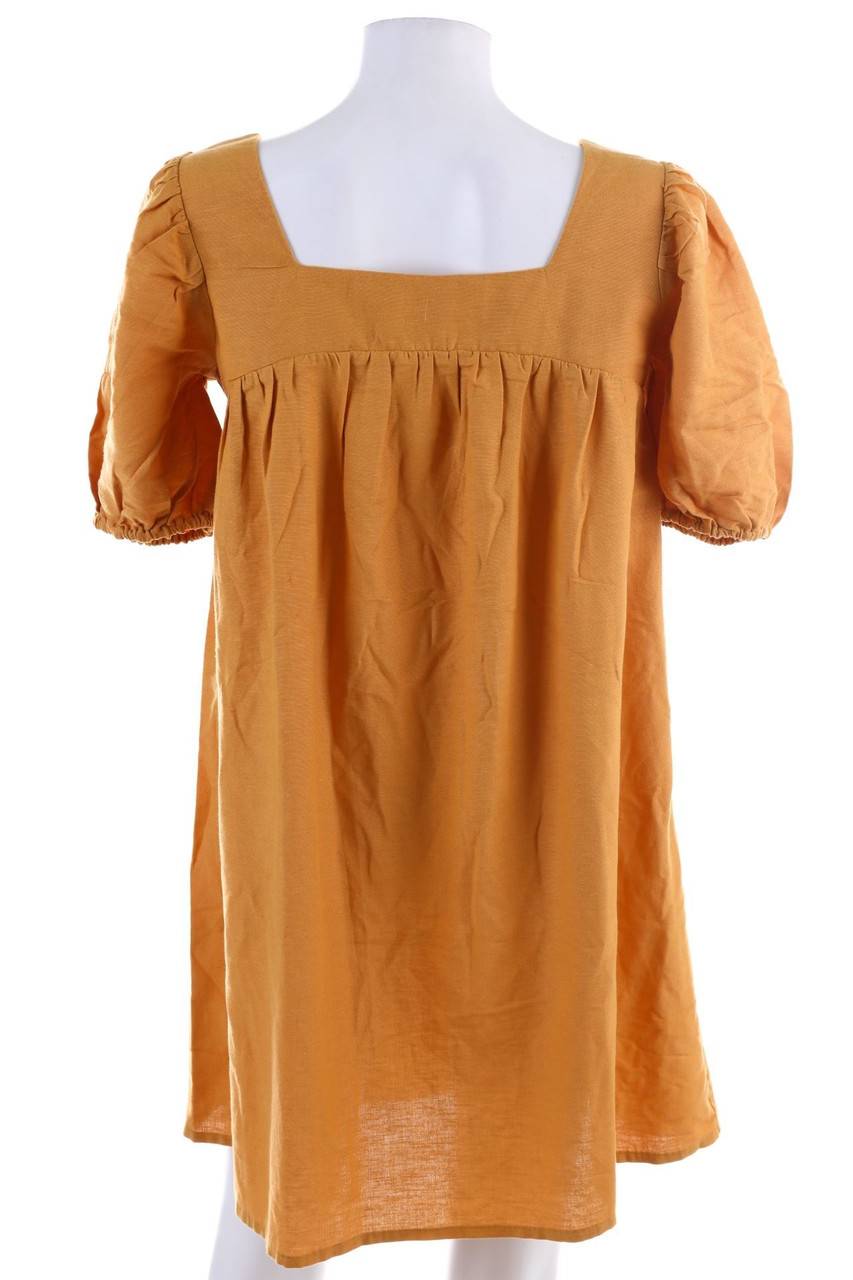 Carou Ohne Label Kleid mit Puffärmeln Super Rabatt