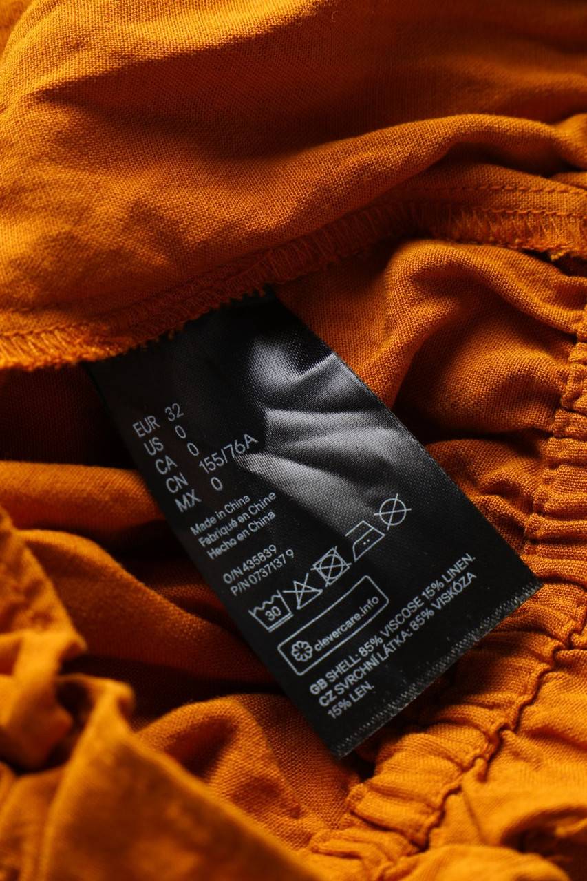 Carou H&M Carmen-Kurzarm-Bluse mit Rüschen Fabrikladen