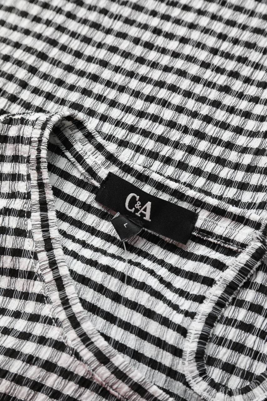 Carou C&A Kurzarm-Bluse mit Karo-Muster Outlet