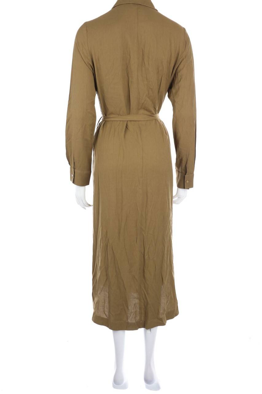 Carou Ohne Label Midikleid mit Applikationen Kostenloser Versand
