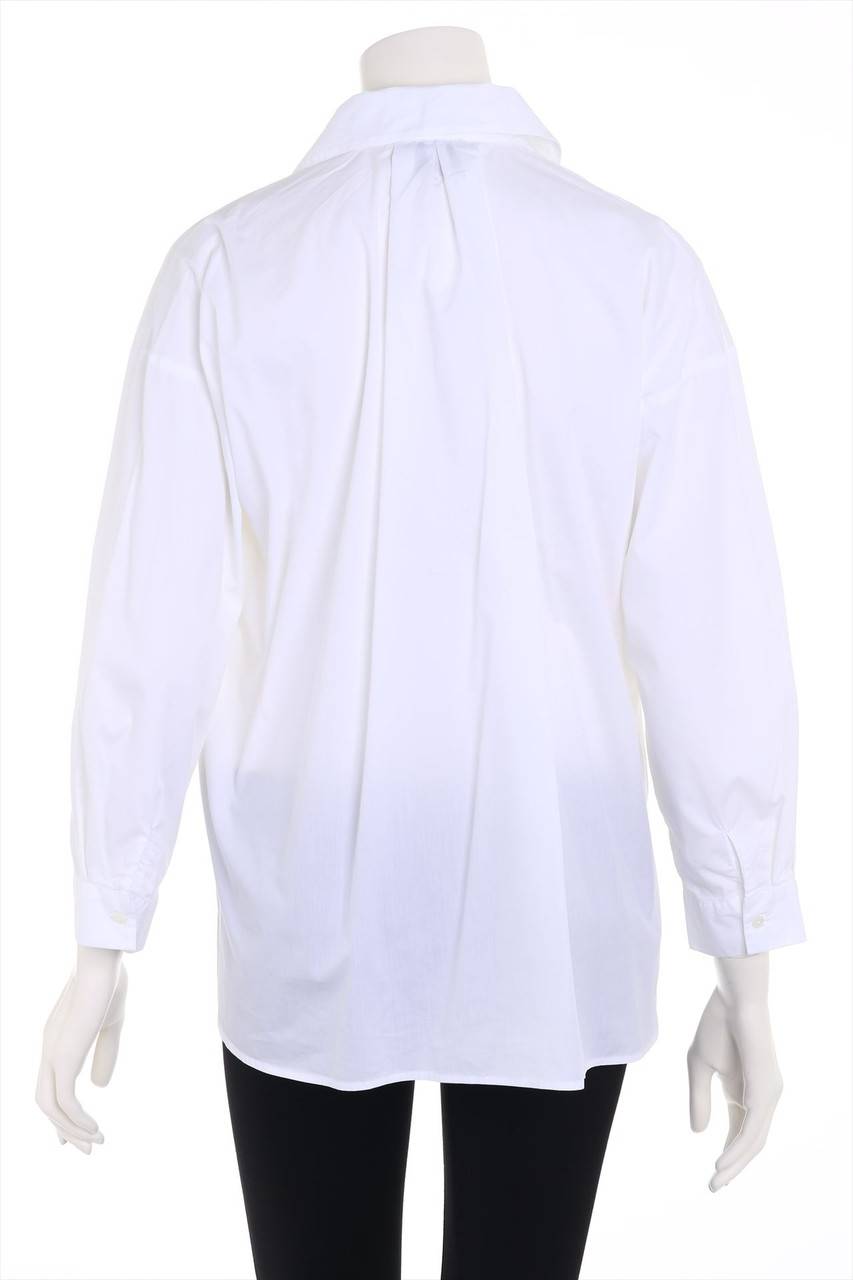 Carou WOOLRICH Tunika-Bluse mit Logo-Plakette Riesige Ersparnisse